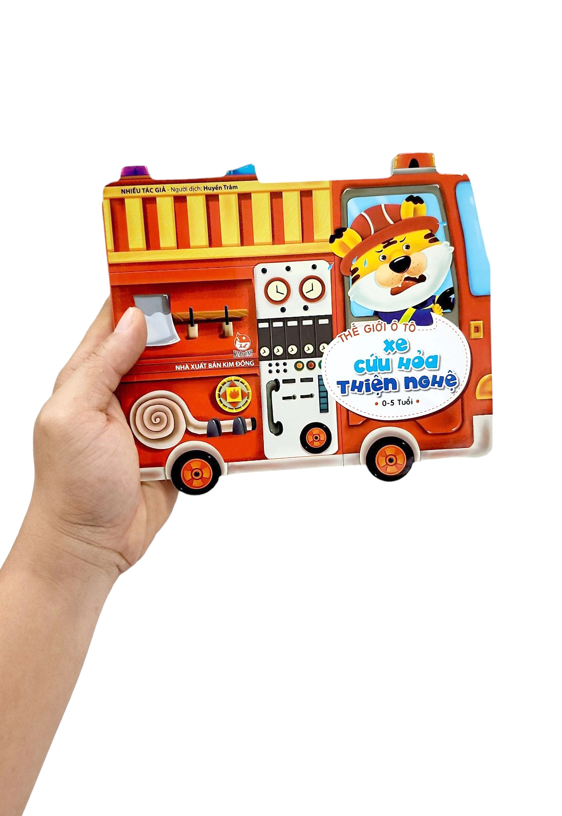 thế giới ô tô - xe cứu hoả thiện nghệ (tái bản 2019) - Ảnh 7