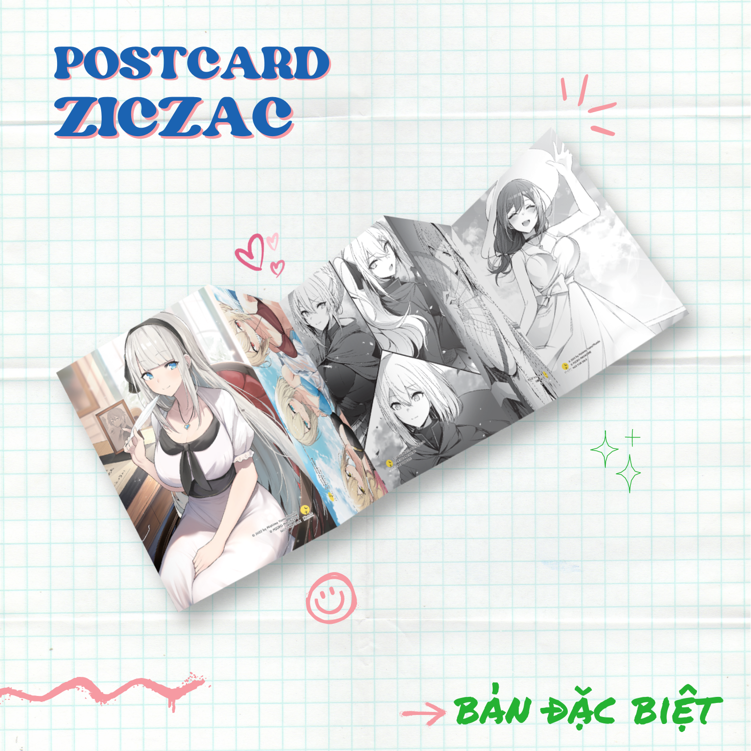 thế giới otome game thật khắc nghiệt với nhân vật quần chúng - tập 11 - bản đặc biệt - tặng kèm bookmark + dây postcard ziczac + standee acrylic - Ảnh 3