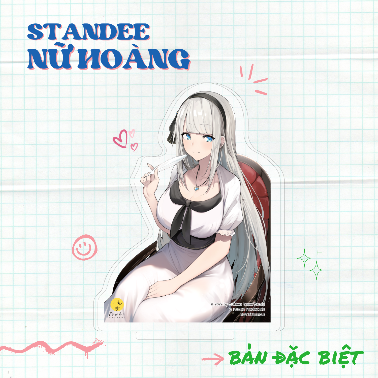 thế giới otome game thật khắc nghiệt với nhân vật quần chúng - tập 11 - bản đặc biệt - tặng kèm bookmark + dây postcard ziczac + standee acrylic - Ảnh 4