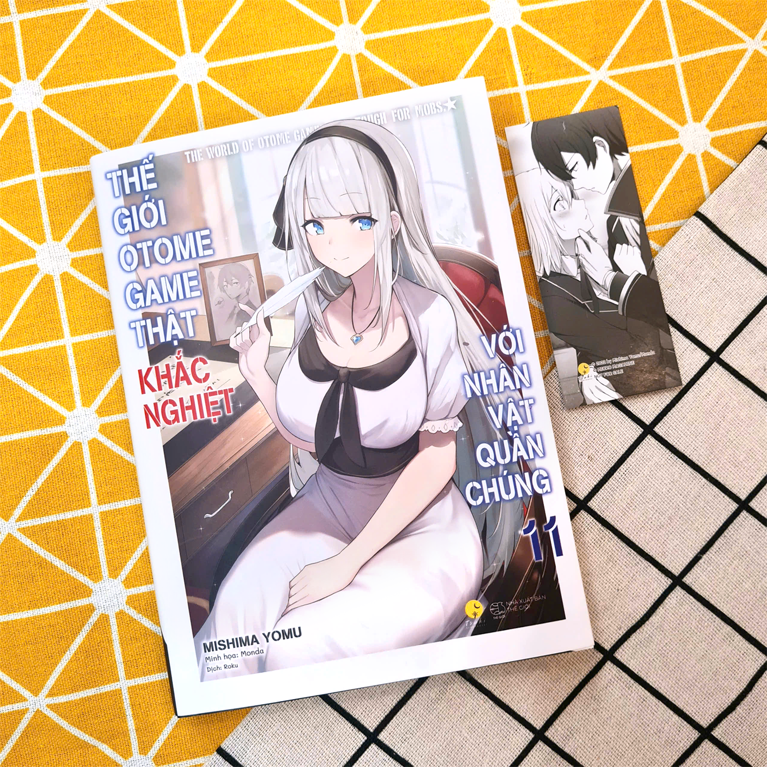 thế giới otome game thật khắc nghiệt với nhân vật quần chúng - tập 11 - tặng kèm bookmark - Ảnh 3