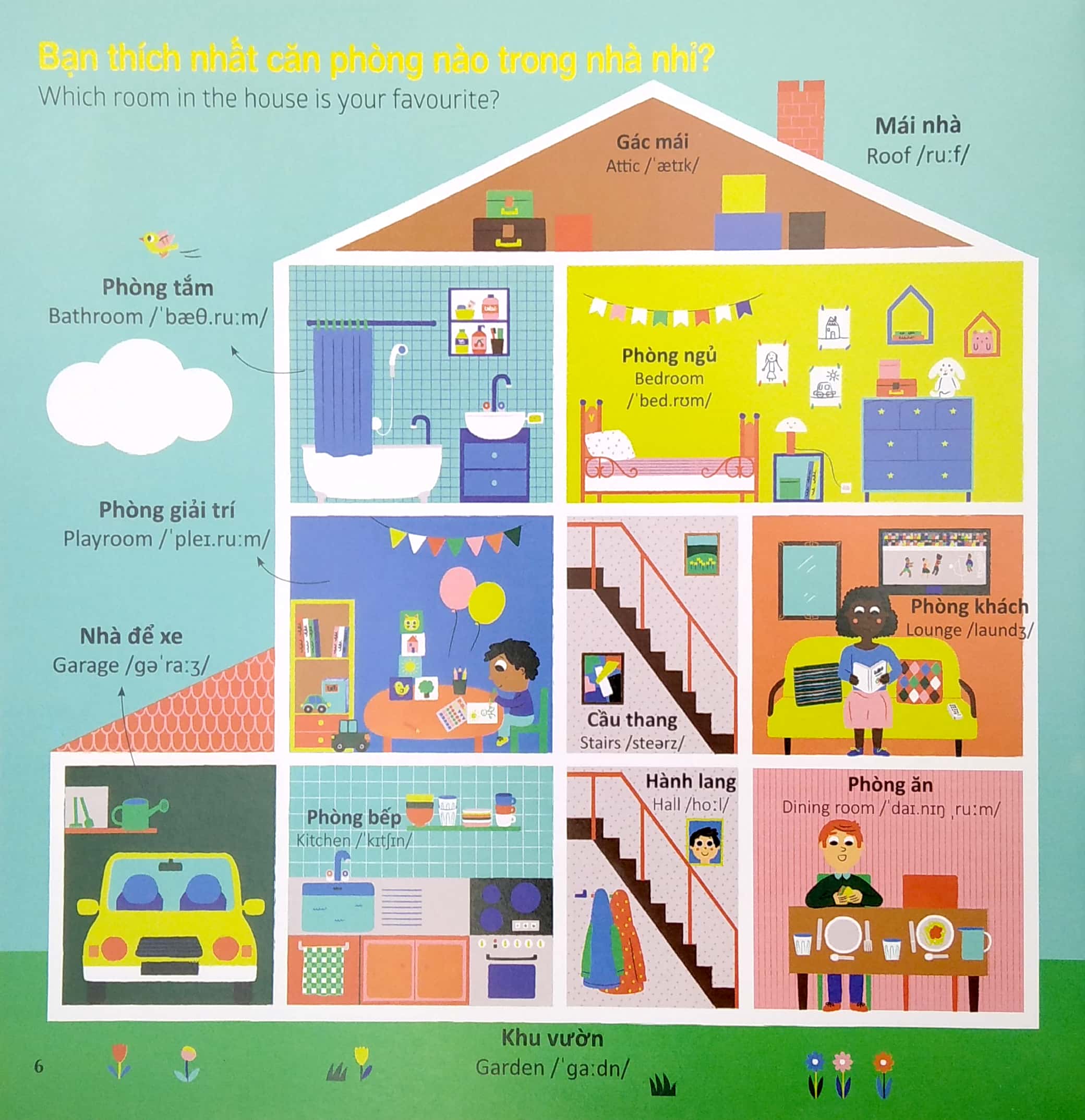 thế giới từ vựng cho bé - a world of words - Ảnh 5