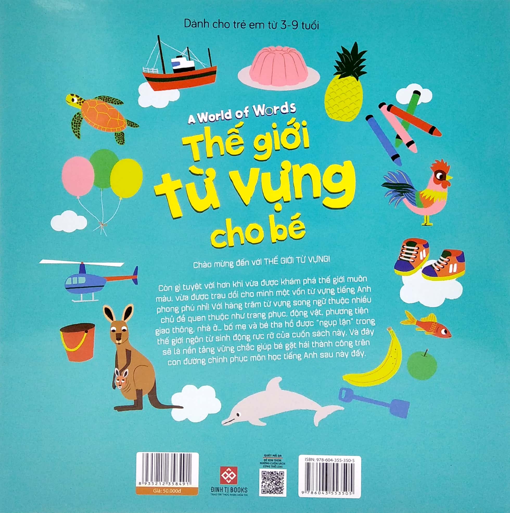 thế giới từ vựng cho bé - a world of words - Ảnh 6