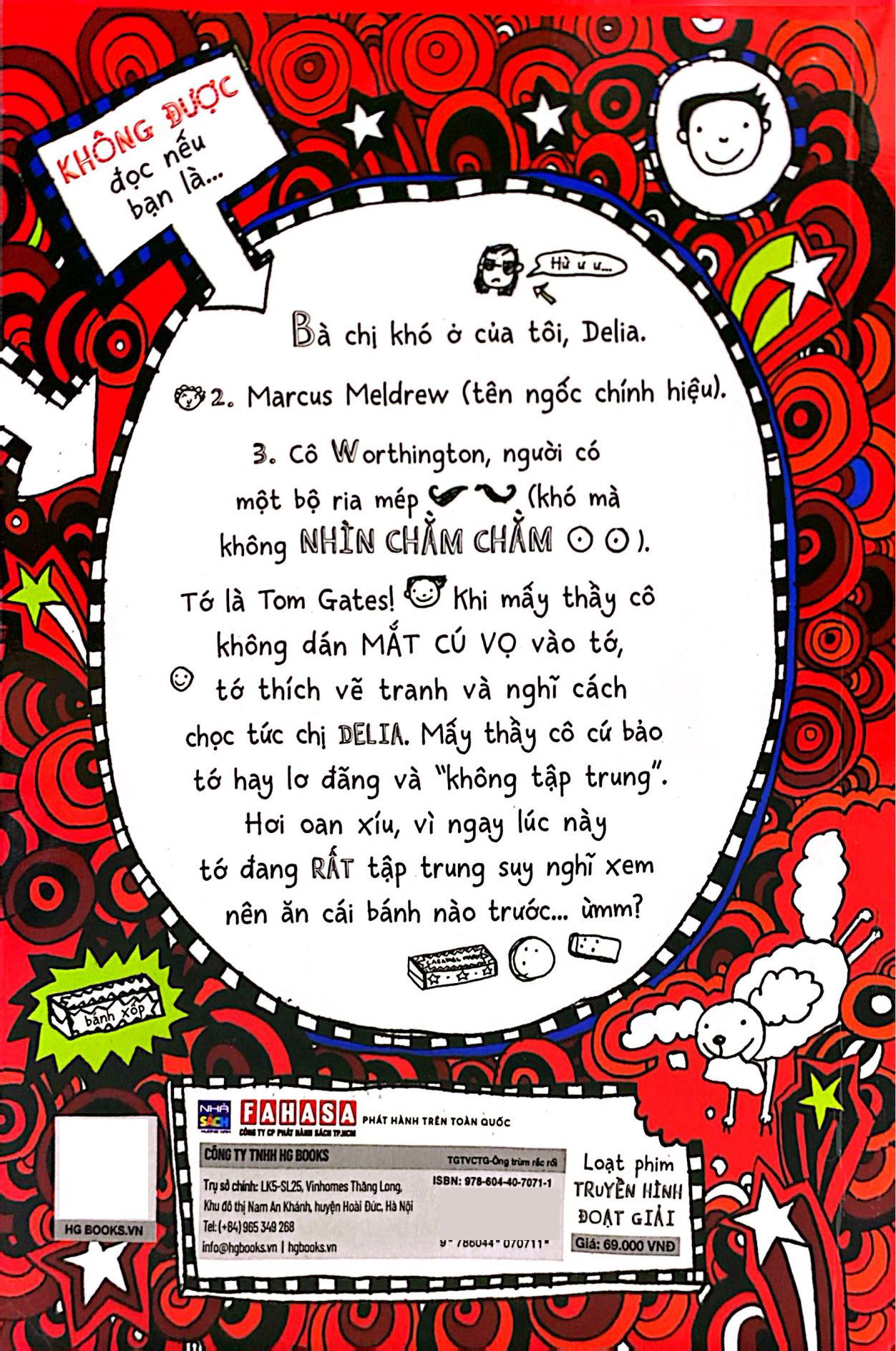 Thế Giới Tuyệt Vời Của Tom Gates - Ông Trùm Rắc Rối - Ảnh 7