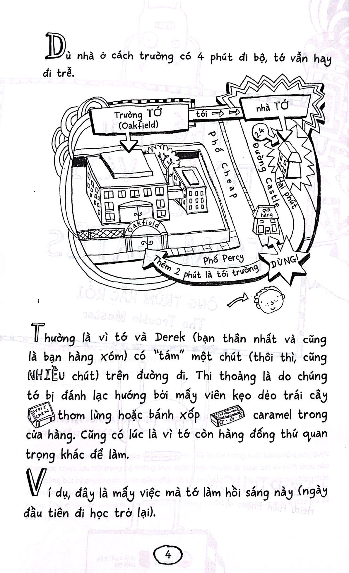 The Gioi Tuyet Voi Cua Tom Gates - Ong Trum Rac Roi - The Trouble Master - Ảnh 3