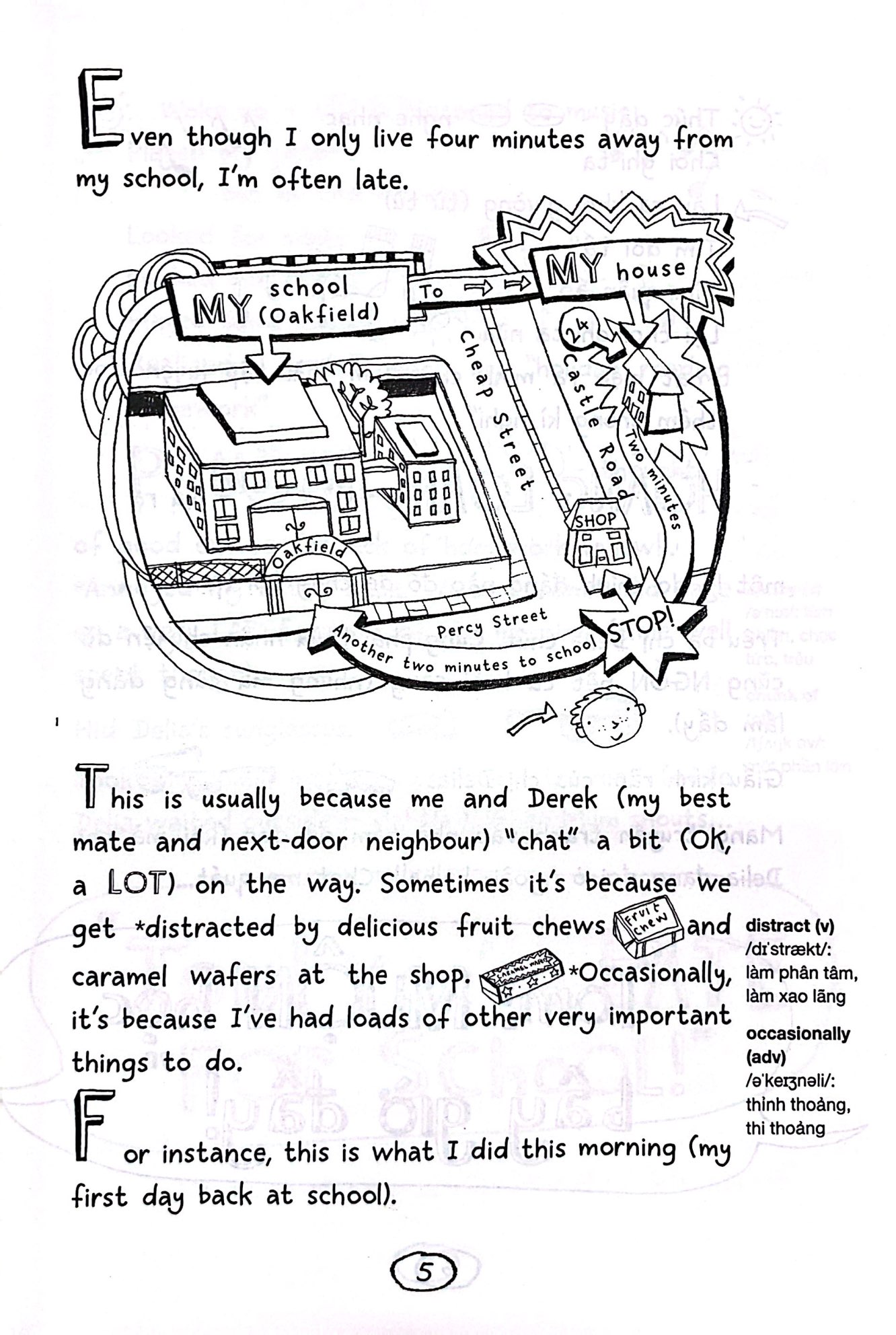 The Gioi Tuyet Voi Cua Tom Gates - Ong Trum Rac Roi - The Trouble Master - Ảnh 4