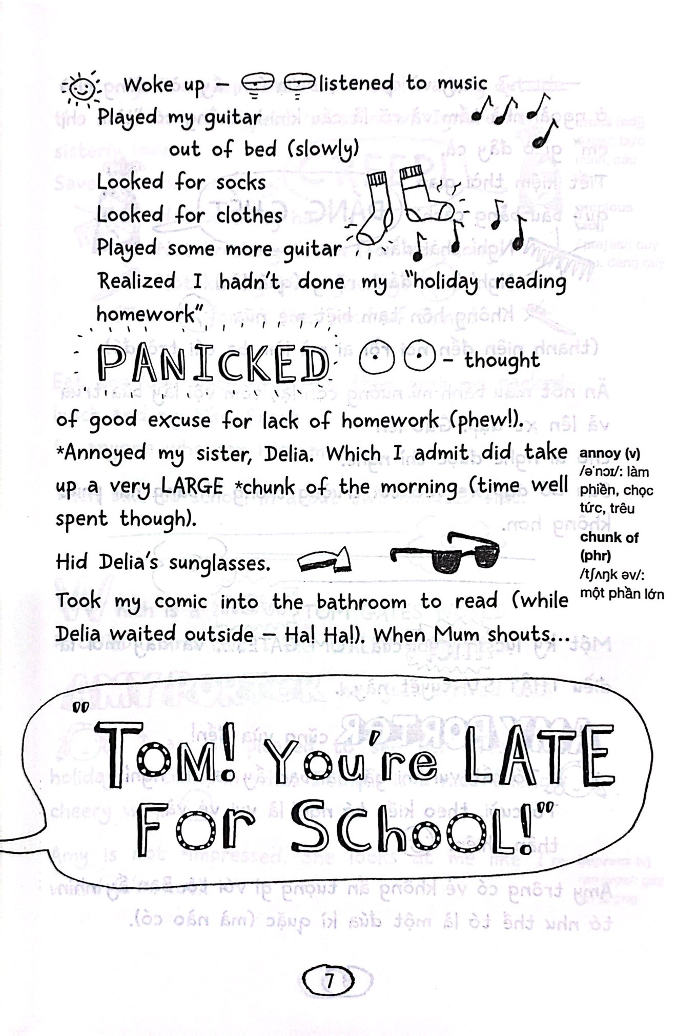 The Gioi Tuyet Voi Cua Tom Gates - Ong Trum Rac Roi - The Trouble Master - Ảnh 6