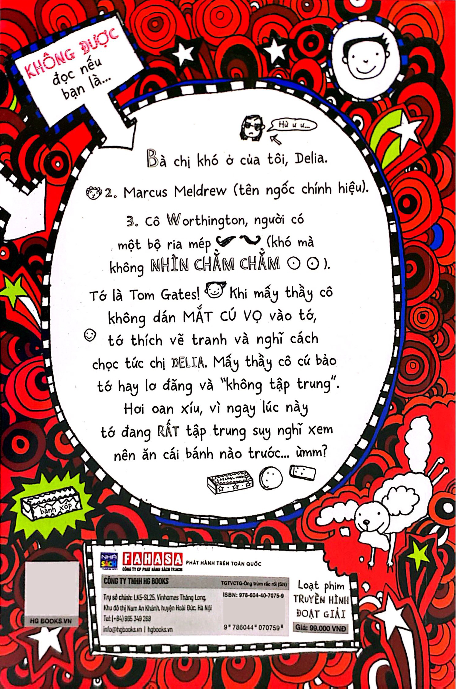 The Gioi Tuyet Voi Cua Tom Gates - Ong Trum Rac Roi - The Trouble Master - Ảnh 7