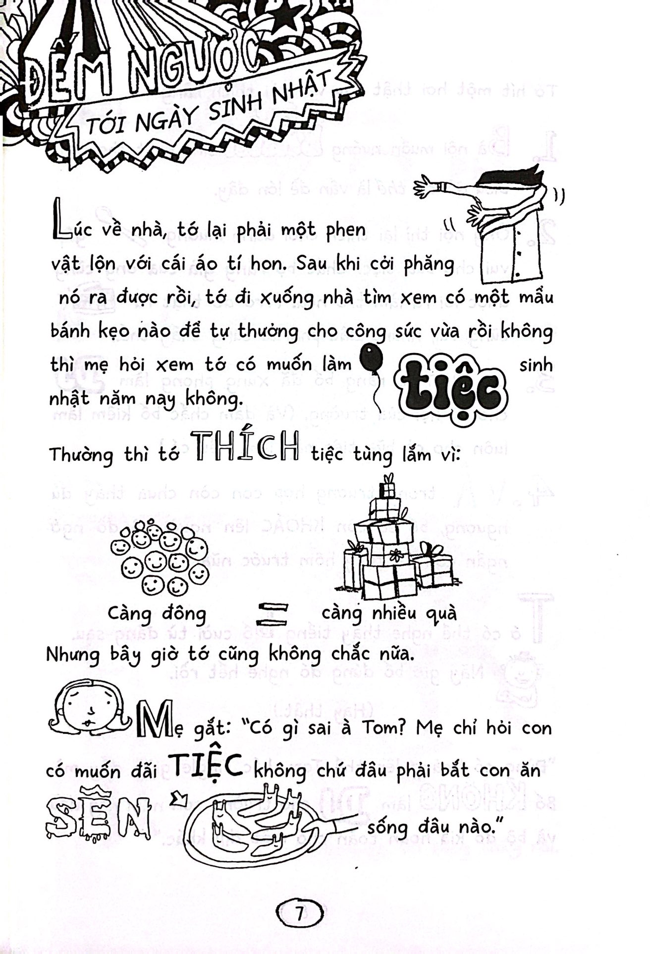 Thế Giới Tuyệt Vời Của Tom Gates - Sinh Nhật Tưng Bừng - Ảnh 3