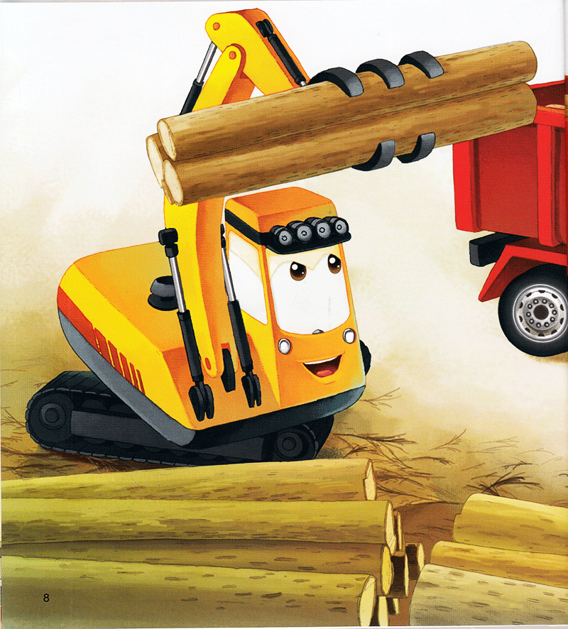 thế giới xe công trình - xe ben tài giỏi (tái bản 2019) - Ảnh 10