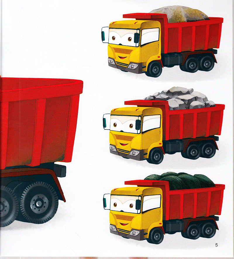 thế giới xe công trình - xe ben tài giỏi (tái bản 2019) - Ảnh 7