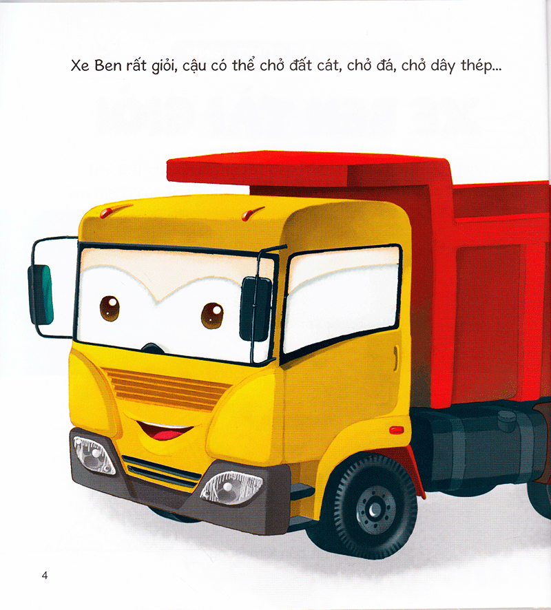 thế giới xe công trình - xe cẩu tốt bụng (tái bản 2019) - Ảnh 6