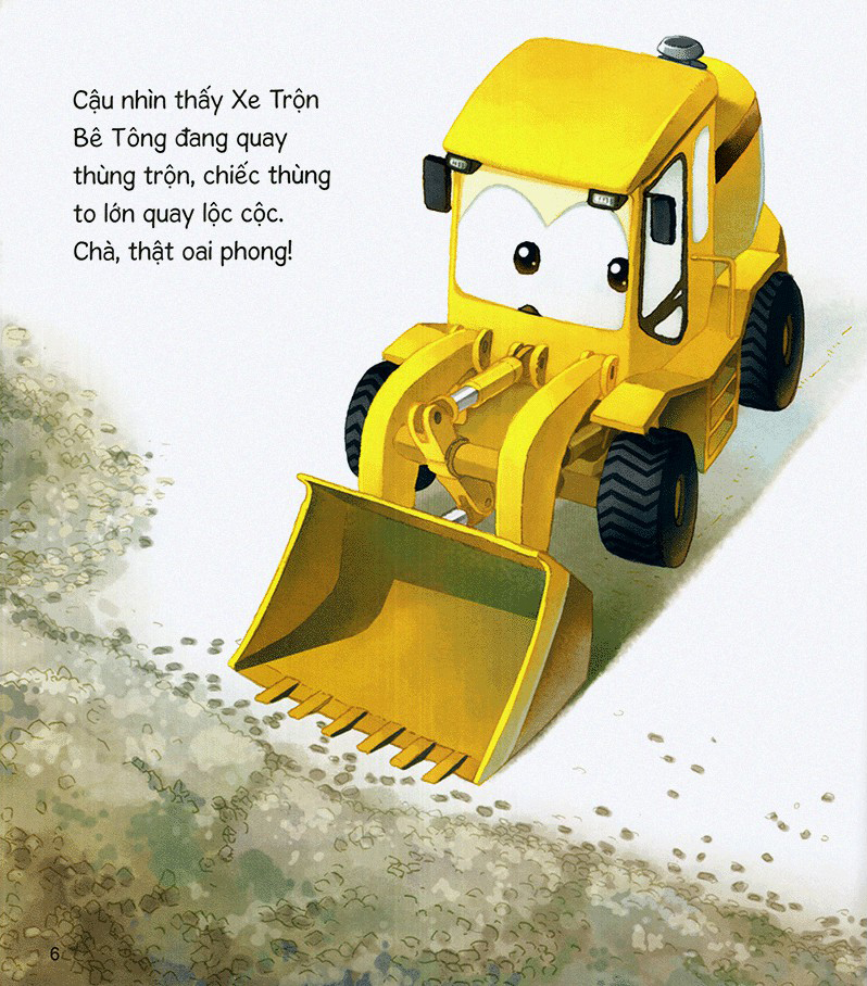 thế giới xe công trình - xe nâng cừ khôi (tái bản 2019) - Ảnh 4