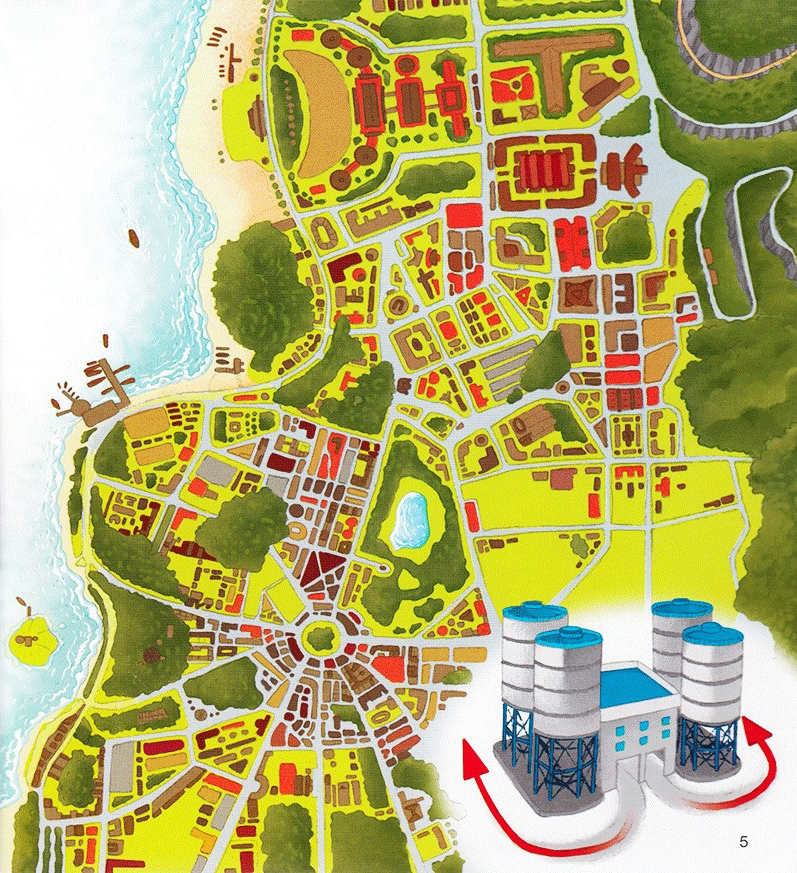 thế giới xe công trình - xe trộn bê tông vất vả (tái bản 2019) - Ảnh 4