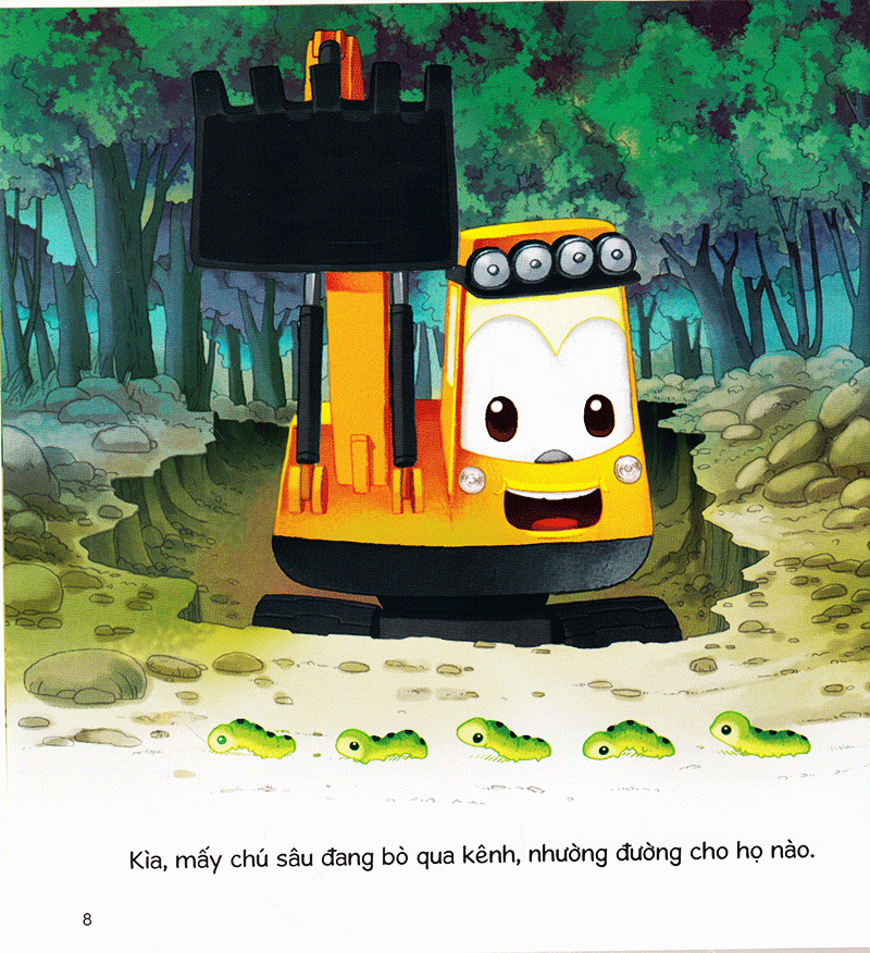 thế giới xe công trình - xe xúc siêu phàm (tái bản 2019) - Ảnh 10