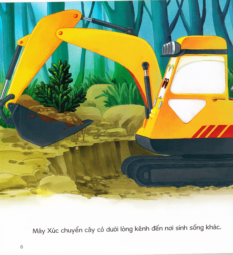 thế giới xe công trình - xe xúc siêu phàm (tái bản 2019) - Ảnh 8