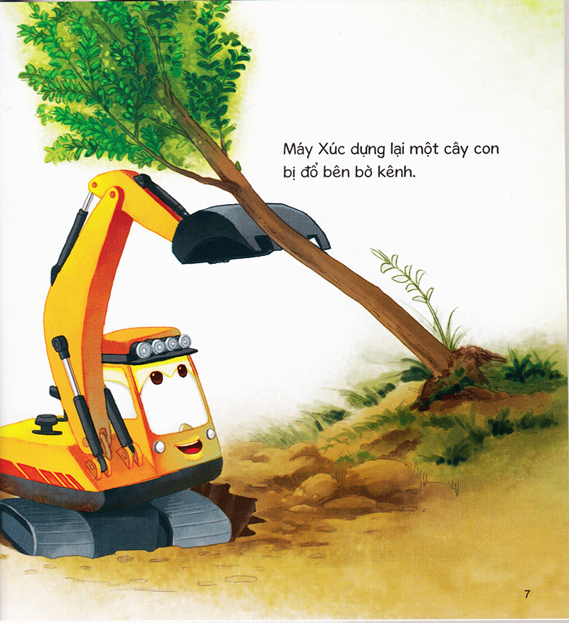 thế giới xe công trình - xe xúc siêu phàm (tái bản 2019) - Ảnh 9