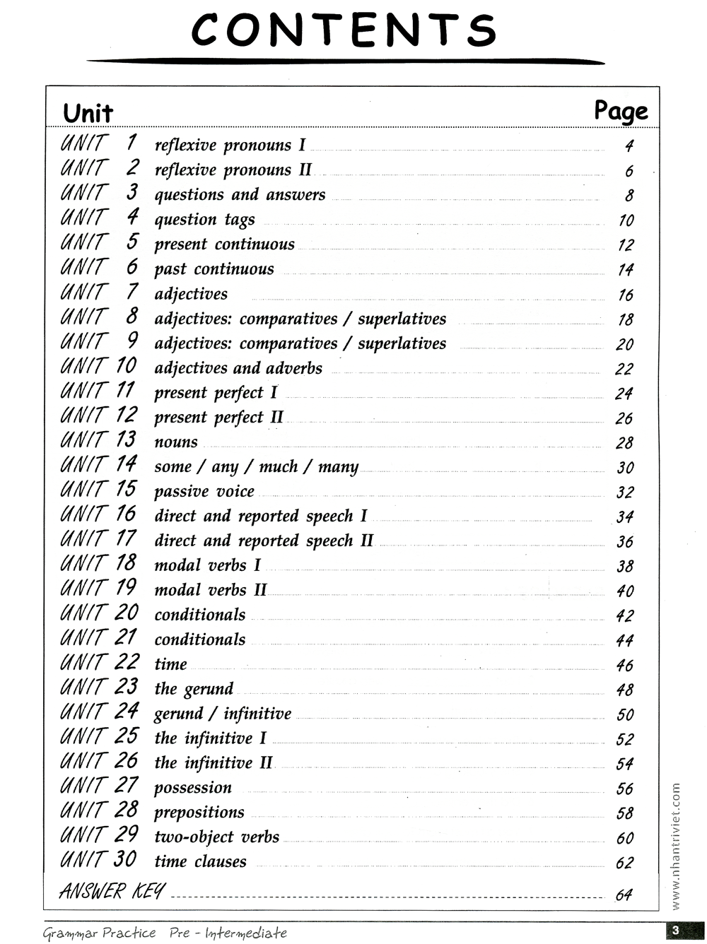 the grammar files a2 - pre-intermediate (tái bản) - Ảnh 3