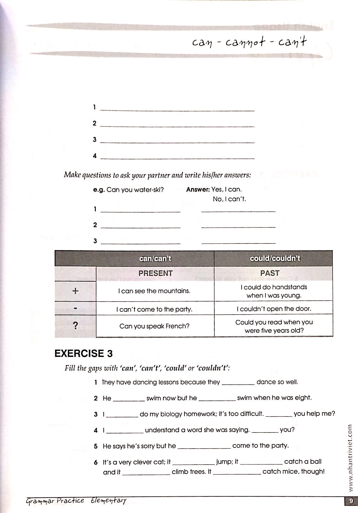 the grammar files level a1_elementary - Ảnh 8