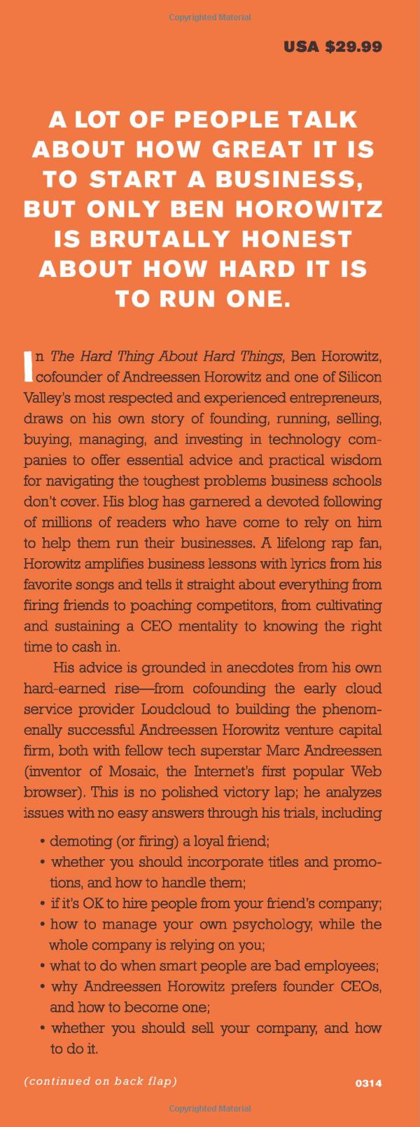 the hard thing about hard things - Ảnh 3