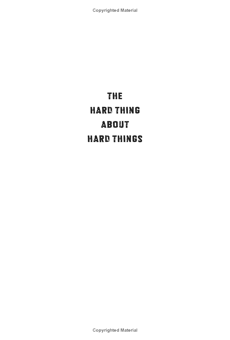 the hard thing about hard things - Ảnh 4