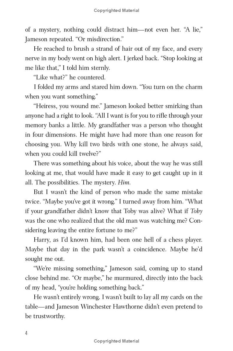 the hawthorne legacy (the inheritance games, book 2) - Ảnh 10