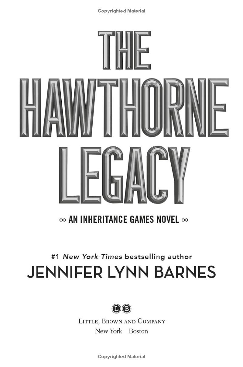 the hawthorne legacy (the inheritance games, book 2) - Ảnh 5