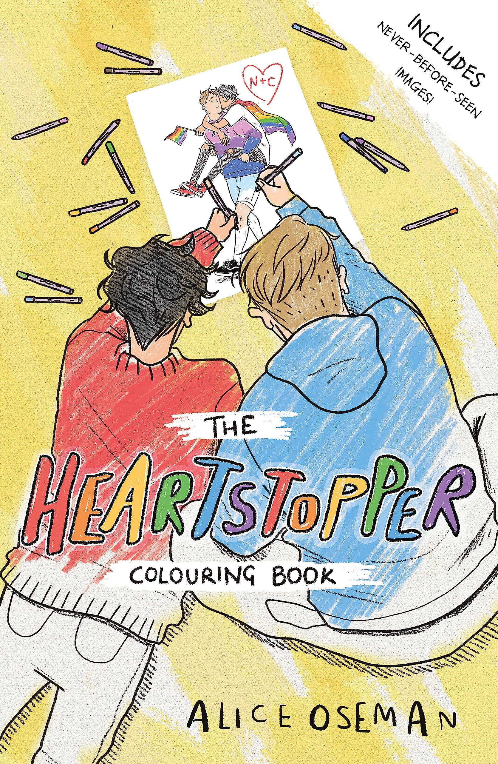 the heartstopper colouring book - Ảnh 2