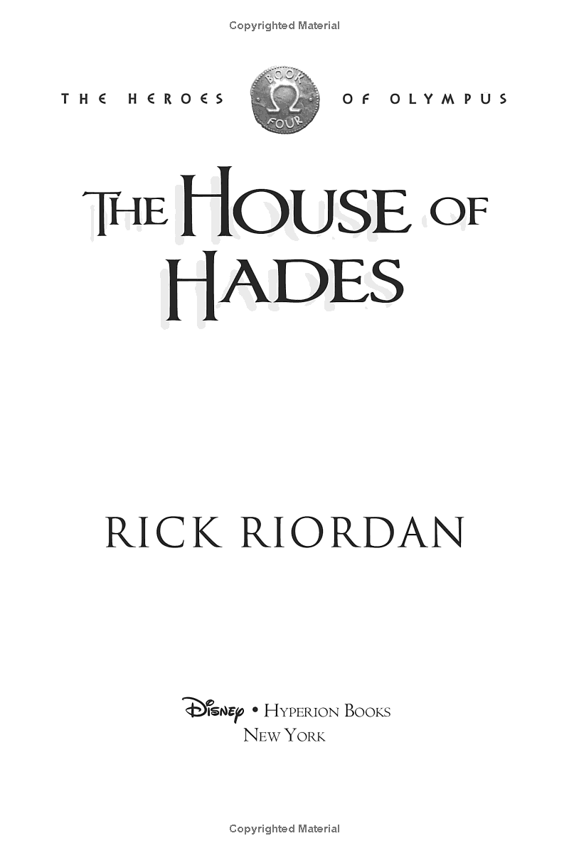 the heroes of olympus 4: house of hades (new cover) - Ảnh 3