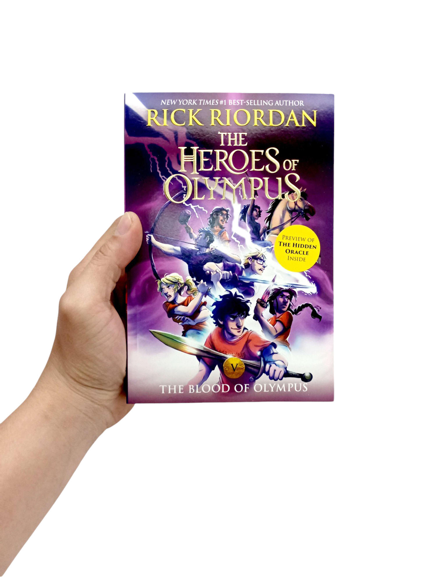 the heroes of olympus 5: blood of olympus (new cover) - Ảnh 7