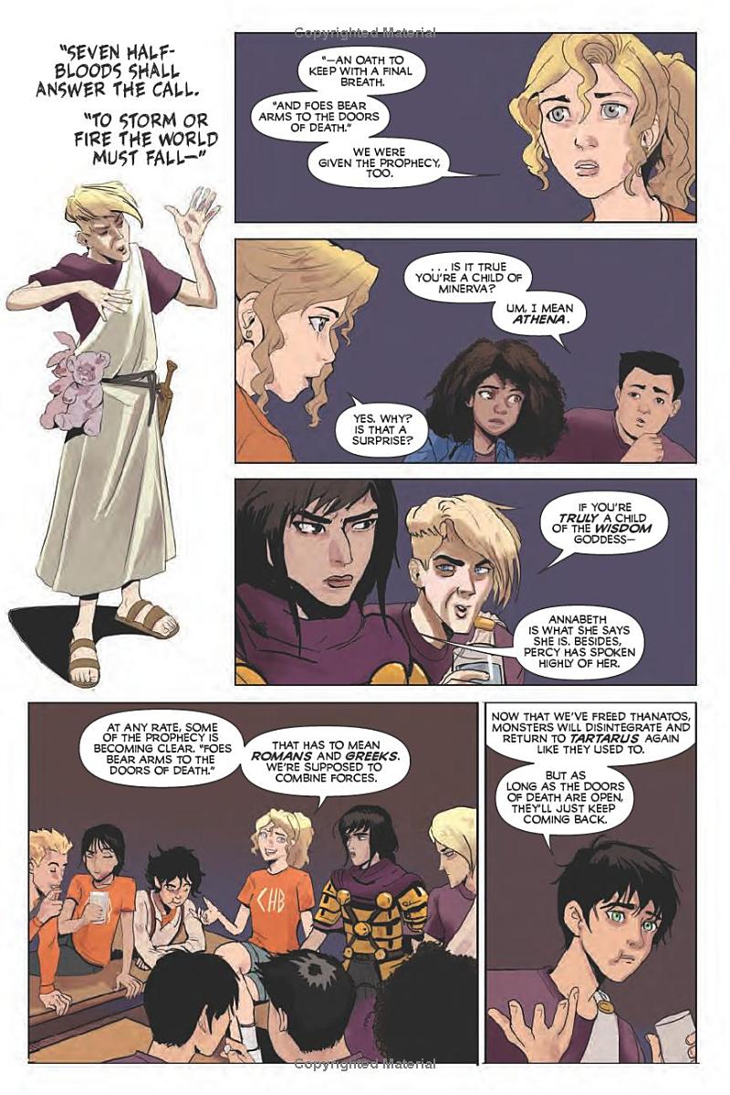 the heroes of olympus, book 3 - the mark of athena (new cover) - Ảnh 11