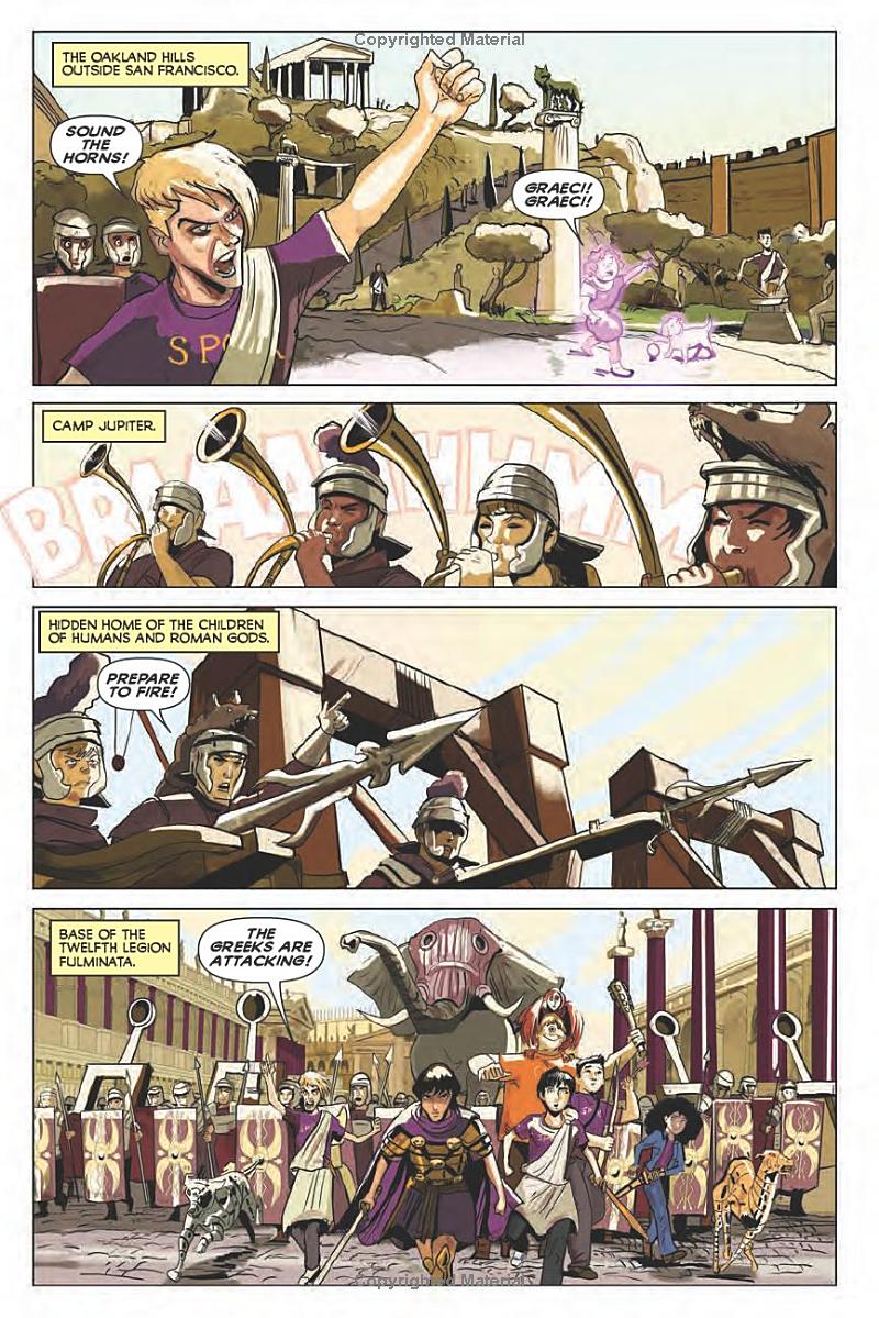 the heroes of olympus, book 3 - the mark of athena (new cover) - Ảnh 3