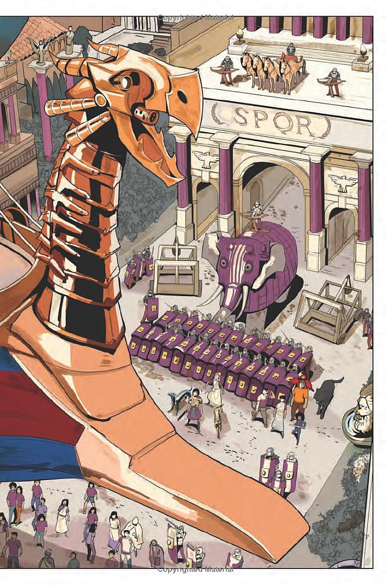 the heroes of olympus, book 3 - the mark of athena (new cover) - Ảnh 5