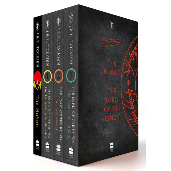 the hobbit / the lord of the rings box set (4 bks) - Ảnh 2