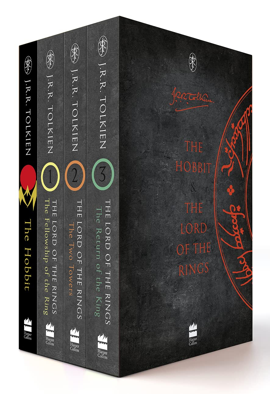 the hobbit / the lord of the rings box set (4 bks) - Ảnh 3