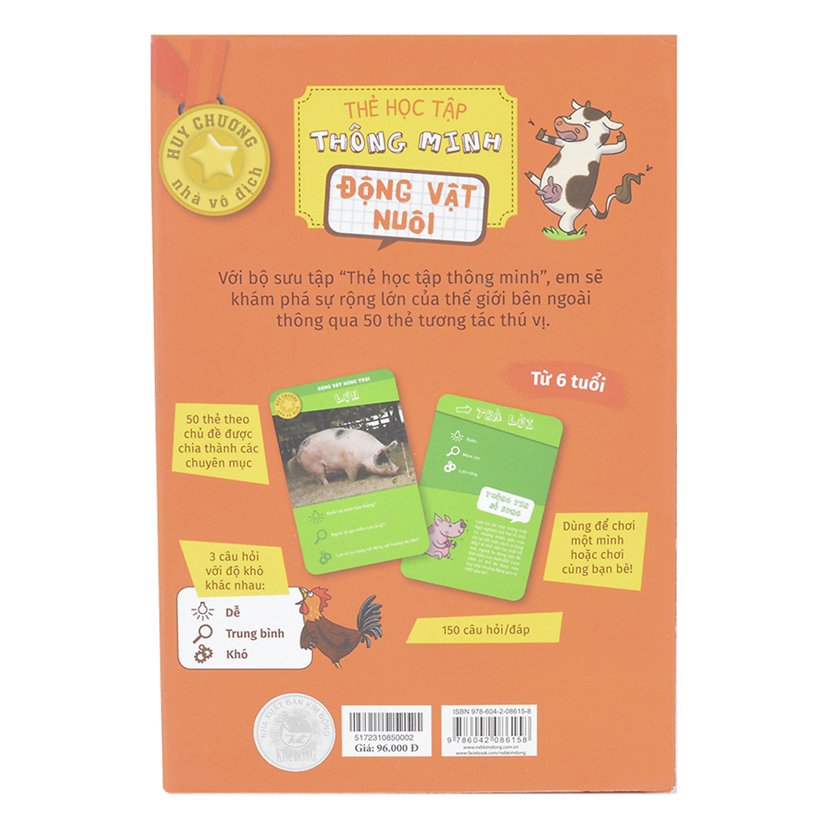 thẻ học tập thông minh - động vật nuôi - Ảnh 3