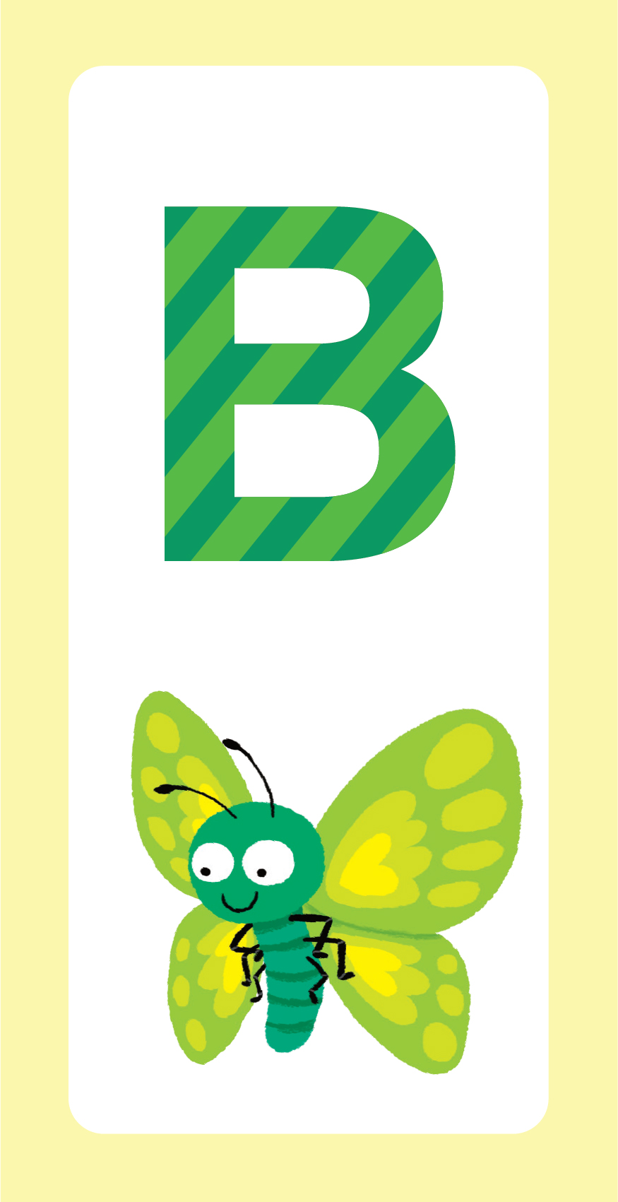 thẻ học thông minh cho bé vào lớp 1 - chữ cái tiếng anh 1 - Ảnh 5