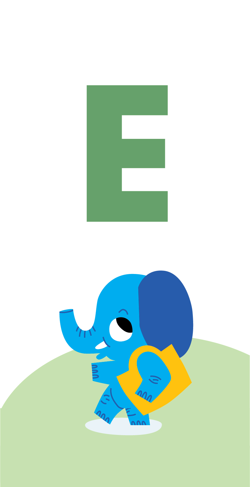 thẻ học thông minh cho bé vào lớp 1 - chữ cái tiếng anh 2 - Ảnh 11