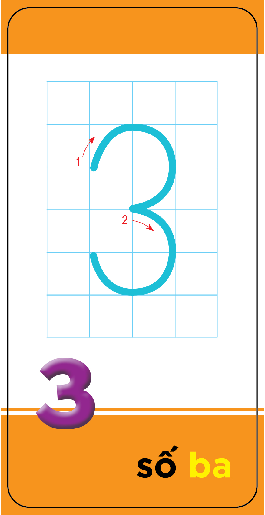 thẻ học thông minh cho bé vào lớp 1 - số đếm - Ảnh 11