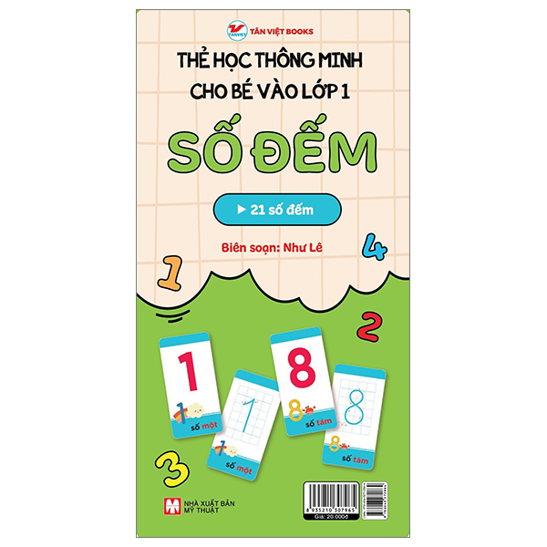 thẻ học thông minh cho bé vào lớp 1 - số đếm - Ảnh 2