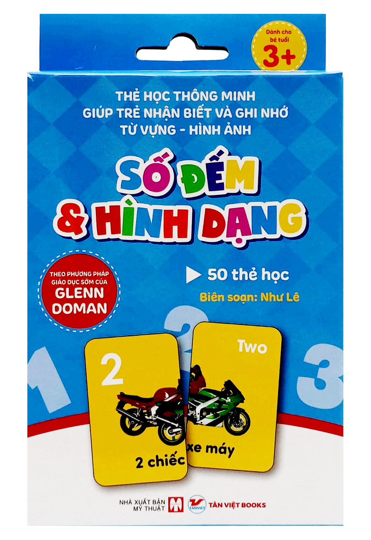 thẻ học thông minh giúp trẻ nhận biết và ghi nhớ từ vựng - hình ảnh - số đếm và hình dạng - Ảnh 2