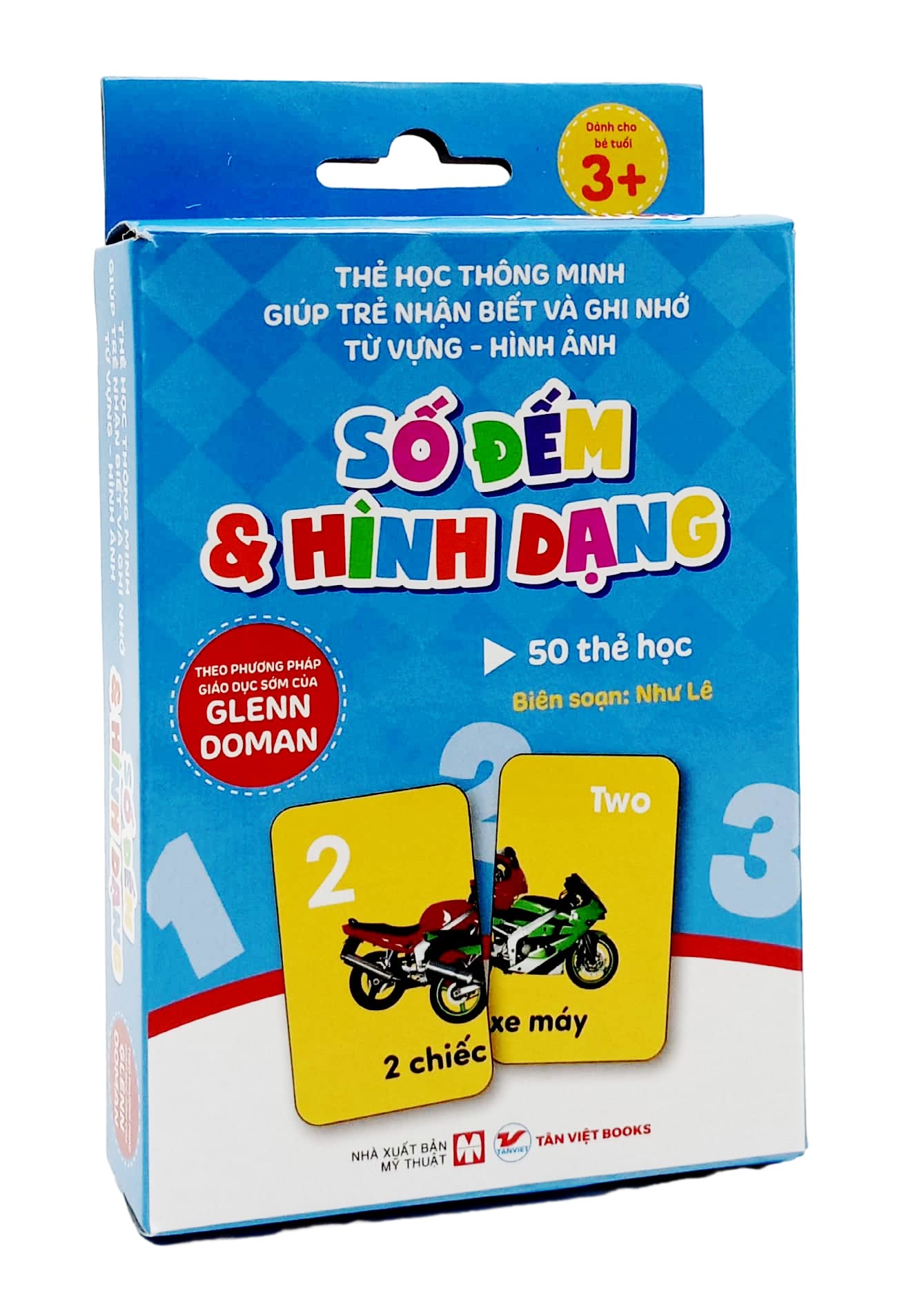 thẻ học thông minh giúp trẻ nhận biết và ghi nhớ từ vựng - hình ảnh - số đếm và hình dạng - Ảnh 3