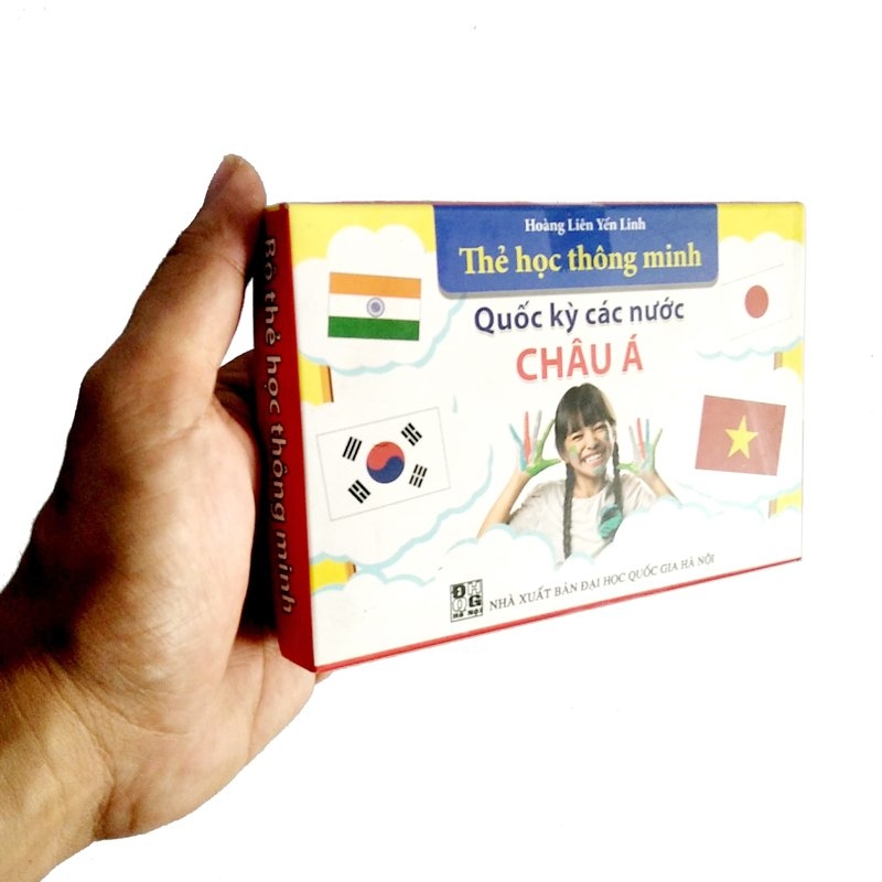 thẻ học thông minh - quốc kỳ các nước châu á - Ảnh 5