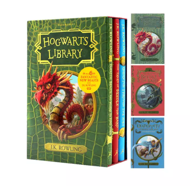 the hogwarts library box set - Ảnh 5