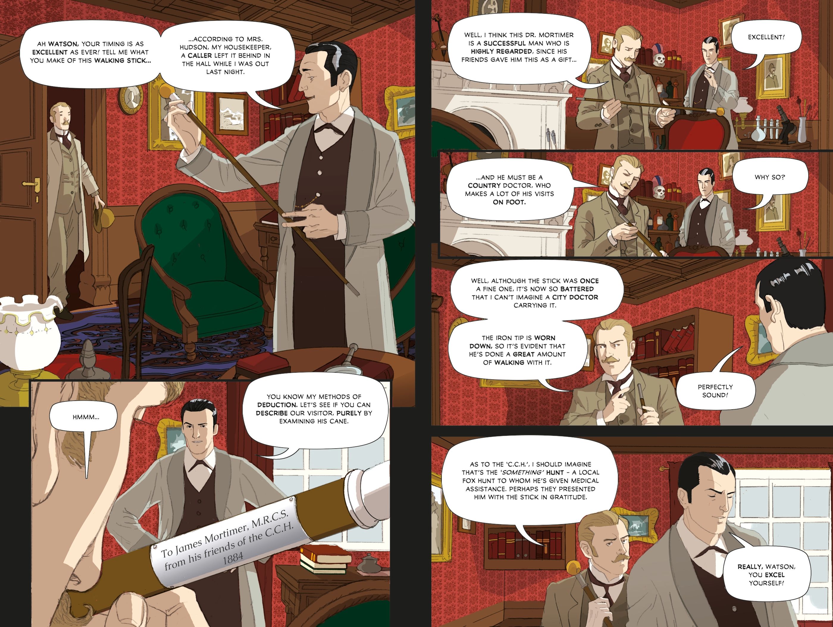 the hound of the baskervilles graphic novels - Ảnh 3