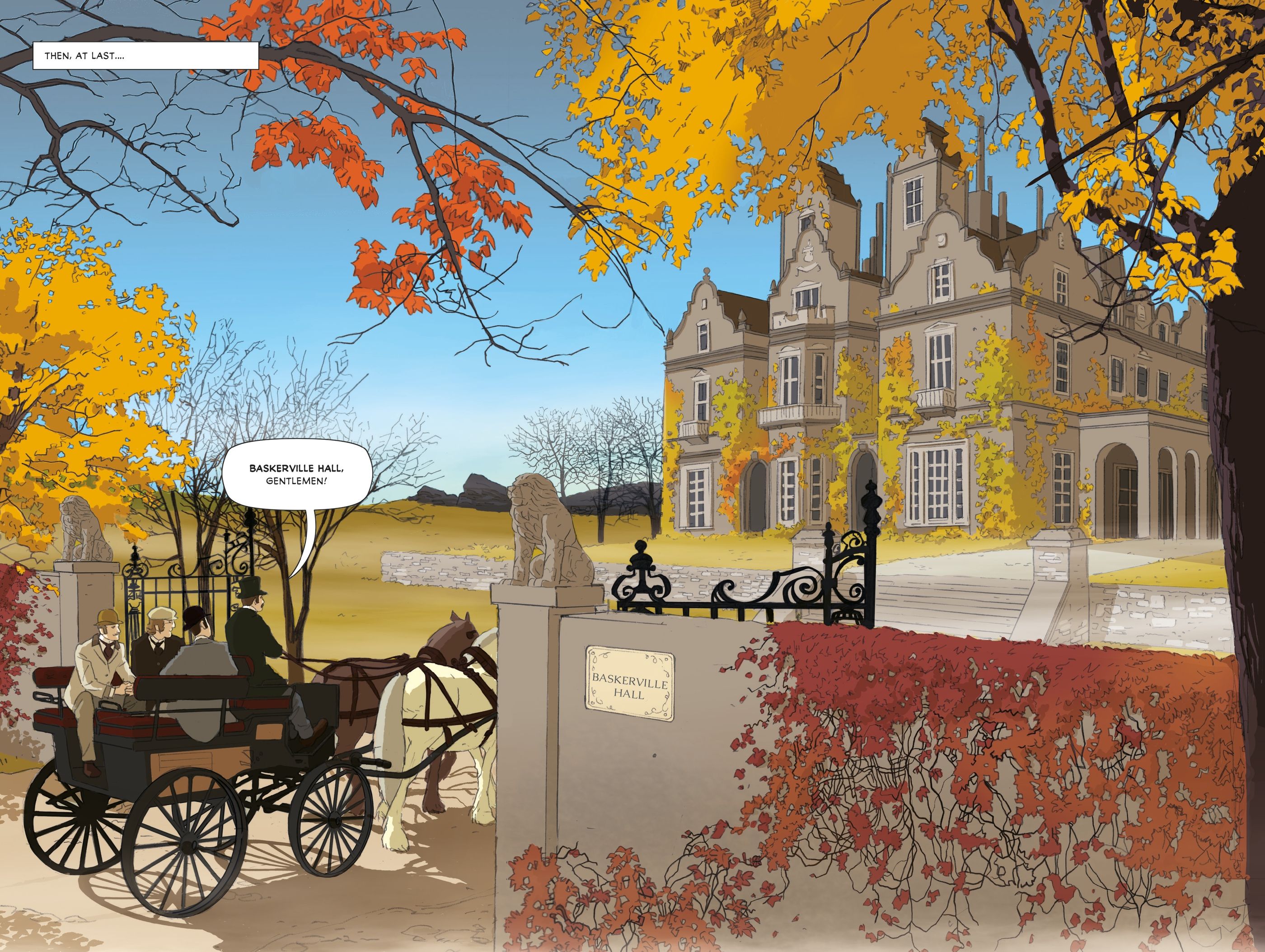 the hound of the baskervilles graphic novels - Ảnh 4