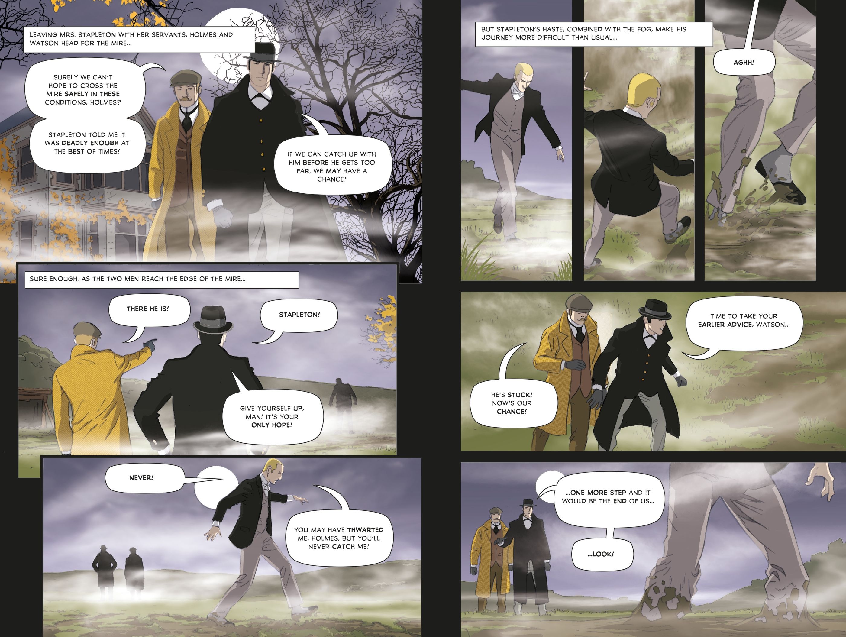the hound of the baskervilles graphic novels - Ảnh 6