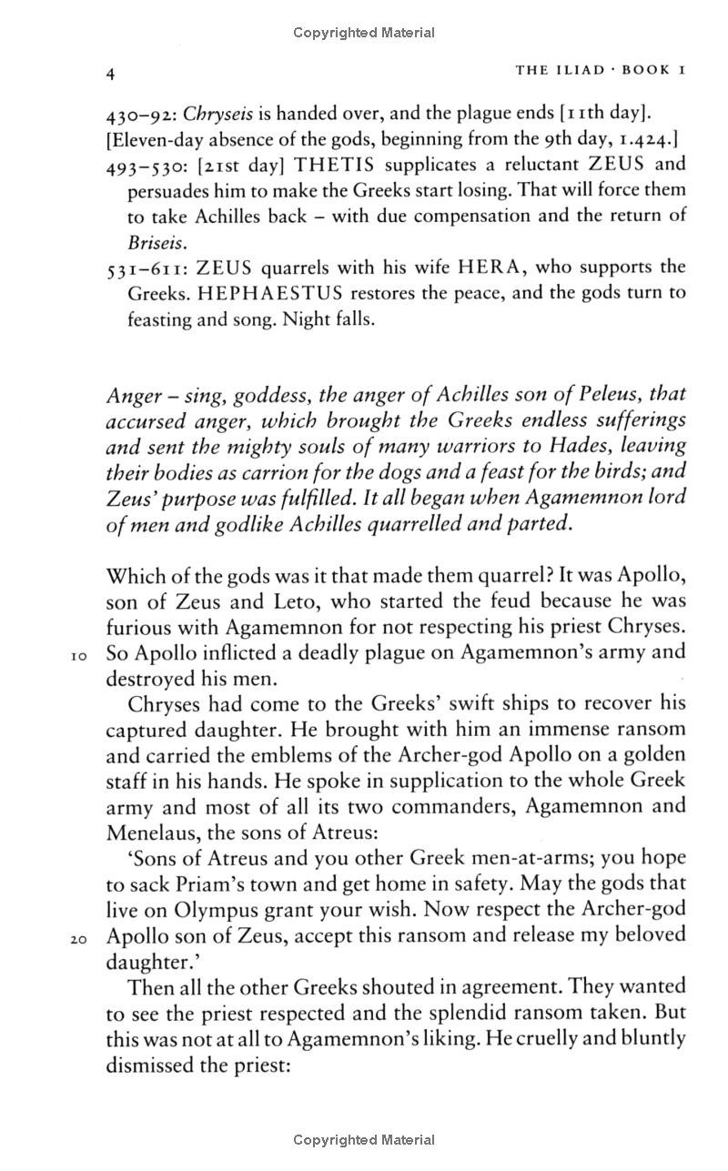 the iliad (penguin classic) - Ảnh 7