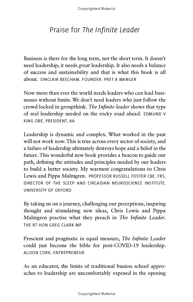 the infinite leader: balancing the demands of modern business leadership (kogan page inspire) - Ảnh 3