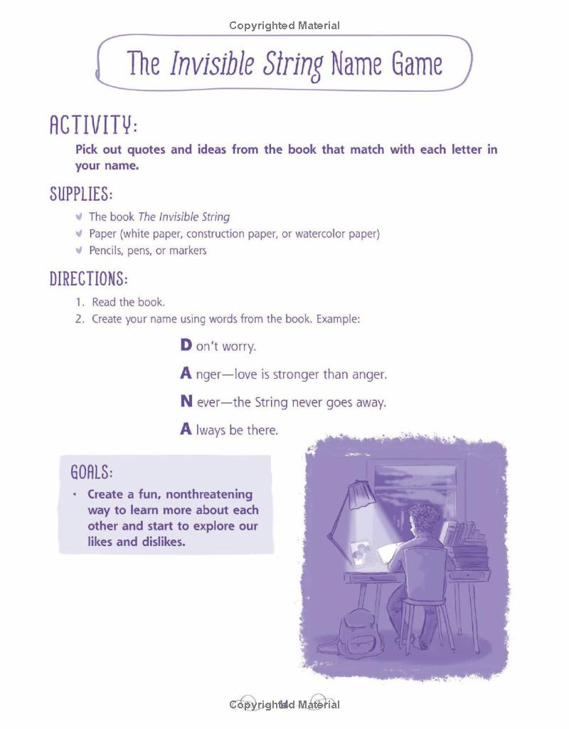 the invisible string workbook: creative activities to comfort, calm, and connect - Ảnh 11
