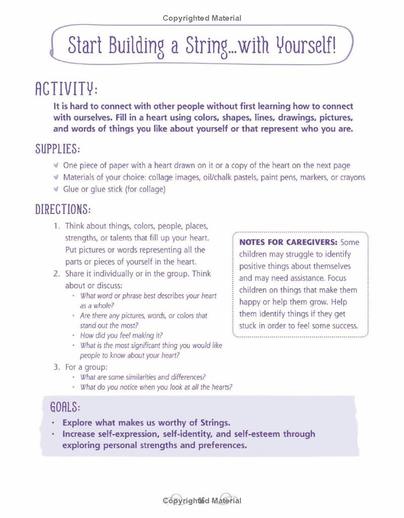 the invisible string workbook: creative activities to comfort, calm, and connect - Ảnh 13